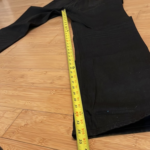 NEW! Banana Republic Straight Black Jeans 36w x 34L - Picture 8 of 12